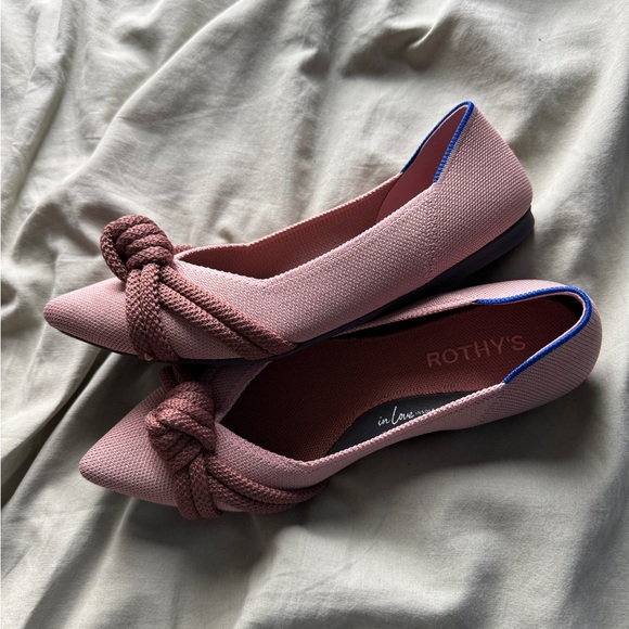 Rothy's Mauve Knot Flats - Picture 2 of 3